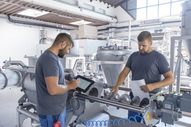 Daxner Produktion Qualitätssicherung Werkstätte Metalltechniker production and assembly