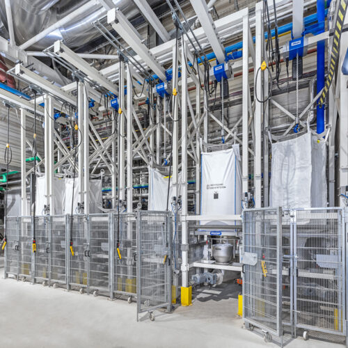 Big Bag-Aufgabestation